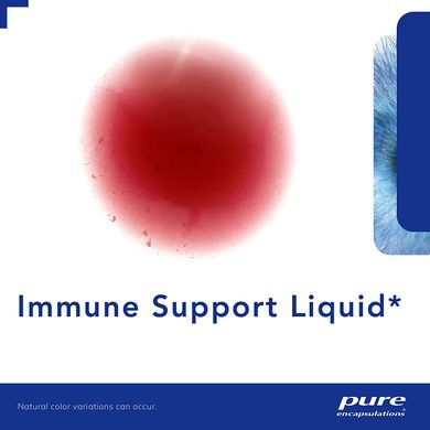 Pure Encapsulations, Поддержание иммунитета жидкость, Immune Support liquid, ежедневная иммунная поддержка для взрослых и детей, 120 мл (PE-01068), фото