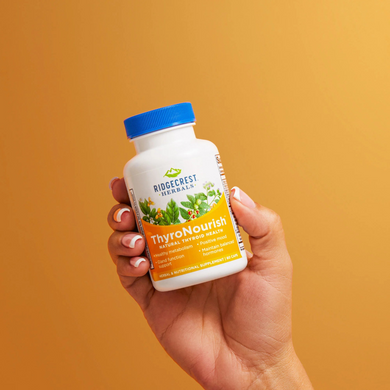 Комплекс для поддержки щитовидной железы, ThyroNourish, RidgeCrest Herbals, 60 гелевых капсул (RDH-00191), фото