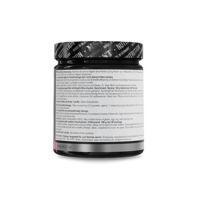 Креатин моногідрат 3400 мг MST Creatine Monohydrate | Без смаку - 300 г, фото