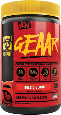 Mutant, GEAAR, Tiger's Blood, 378 г (816306), фото