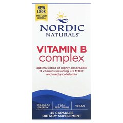Nordic Naturals, Vitamin B Complex, 45 Soft Gels (NOR-01531), фото