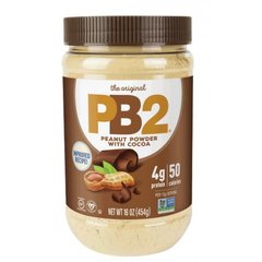 PB2, Порошковая арахисовая паста с какао - 454 г (815292), фото