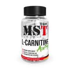 MST Nutrition, L-карнитин ацетил, 500 мг, 90 капсул (MST-16021), фото