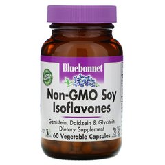 Bluebonnet Nutrition, Изофлавоны сои без ГМО, 60 капсул на растительной основе (BLB-00964), фото