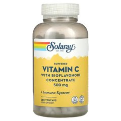 Solaray, Вітамін C з концентратом біофлавоноїдів, 500 мг, 250 капсул з оболонкою з інгредієнтів рослинного походження (SOR-04421), фото
