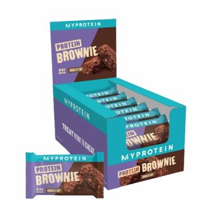 Myprotein, Protein Brownie, Протеїновий брауні, шоколад, 75 г - 1/12 (MPT-80788), фото