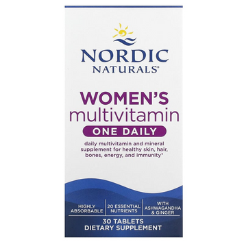 Nordic Naturals, Мультивітаміни для жінок, 1 раз на день, 30 таблеток (NOR-01555), фото