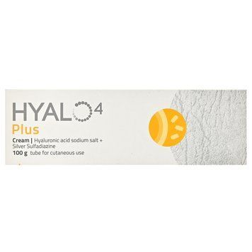 Крем для шкіри Hialo4 Plus для лікування уражень шкіри опіки першого та другого ступенів трофічних та метаболічних виразок та пролежнів - 100 г, фото