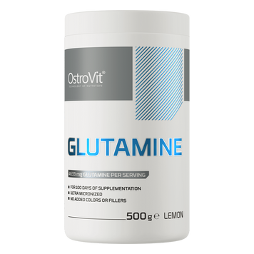 Ostrovit, Глутамин, Glutamine, лимон, 500 г (OST-61153), фото