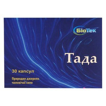 Тада БиоТек для восстановления сексуальных функций - 30 капсул, фото