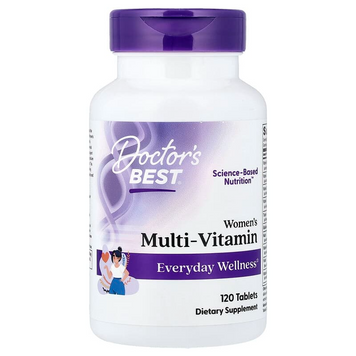 Мультивітаміни для жінок Doctor's Best Women&rsquo;s Multi-Vitamin - 120 таблеток, фото