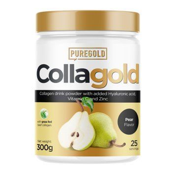 Pure Gold, Collagold, коллаген, груша, 300 г (PGD-91480), фото