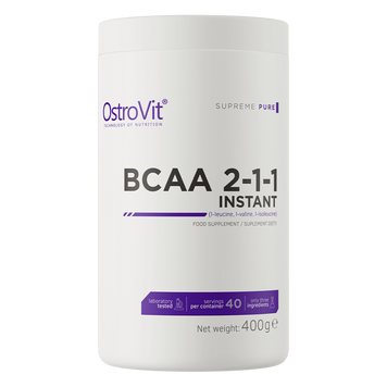 Ostrovit, BCAA Instant, без смаку, 400 г (OST-61974), фото