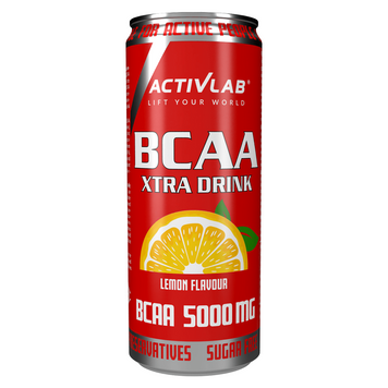 Activlab, BCAA Xtra Drink, 5000 мг, лимон, 330 мл - 1/24 (ACL-80024), фото