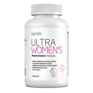 VPLab, Ultra Women's Multivitamin, Мультивітаміни для жінок, 180 капсул (VPL-35673), фото