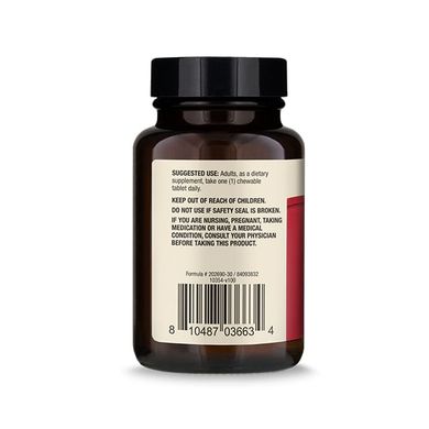 Dr. Mercola, Вітамін В12, 1000 мкг, 30 жувальних таблеток (MCL-03663), фото