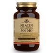 Solgar, вітамін В3 (ніацин) 500 мг, 100 рослинних капсул (SOL-01851), фото