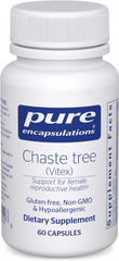 Pure Encapsulations, Chaste Tree (Vitex), витекс священный, 225 мг, 60 капсул (PE-01052), фото