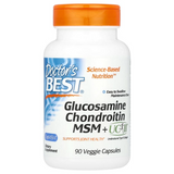 Глюкозамін, хондроїтин, МСМ та UC-II Doctor's Best Glucosamine Chondroitin MSM + UC-II - 90 капсул, фото