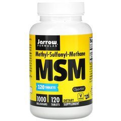 Jarrow Formulas, МСМ, 1000 мг, 120 таблеток (JRW-19016), фото