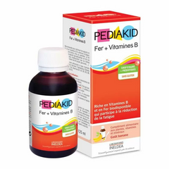 Pediakid, Залізо та вітамін В, сироп для дітей, Iron + Vitamin B, 125 мл (PED-00289), фото