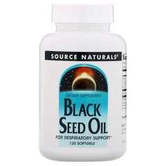 Source Naturals, Масло черного тмина, 120 мягких таблеток (SNS-02757), фото