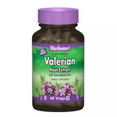 Bluebonnet Nutrition, Екстракт кореня валеріани, 60 вегетаріанських капсул (BLB-01398), фото