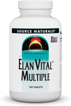 Source Naturals, Elan Vital Multiple, 180 таблеток (SNS-00061), фото