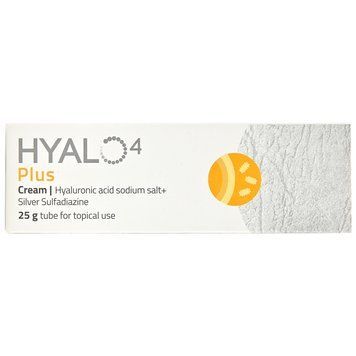 Крем для шкіри Hialo4 Plus для лікування уражень шкіри опіки першого та другого ступенів трофічних та метаболічних виразок та пролежнів - 25 г, фото