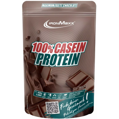 IronMaxx, 100% Casein Protein, шоколад, 400 г (820595), фото