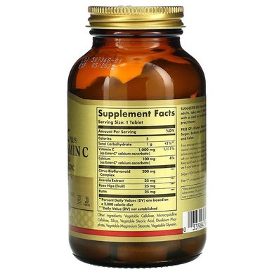 Solgar, Ester-C Plus, витамин C, 1000 мг, 90 таблеток (SOL-59196), фото