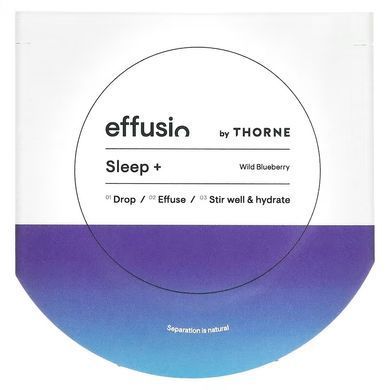 Комплекс для покращення сну Thorne Sleep+ - Лохина, 15 розчинних дисків, фото