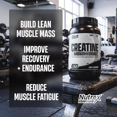 Креатин моногідрат 5000 мг Nutrex Research Creatine Monohydrate | без смаку - 2000 г, фото