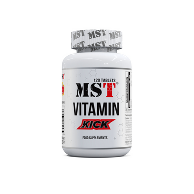 MST Nutrition, Вітаміни та мінерали Vitamin Kick, 120 таблеток (MST-00394), фото