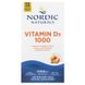 Nordic Naturals NOR-01600 Nordic Naturals, Витамин D3, апельсин, 25 мкг (1000 МЕ), 120 мягких желатиновых капсул (NOR-01600) 1
