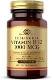 Вітамін B12 сублінгвальний 1000 мкг Solgar Sublingual Vitamin B12 - 100 капсул, фото