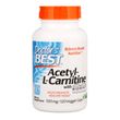 Doctor's Best, ацетил-L-карнітин з карнітинами Biosint, 500 мг, 120 вегетаріанських капсул (DRB-00152)