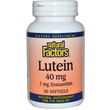 Лютеин, Lutein, Natural Factors, 40 мг, 60 капсул (NFS-01035)