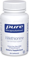 L-метионин, l-Methionine, Pure Encapsulations, 60 капсул (PE-00184), фото
