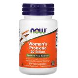 Now Foods NOW-02906 Now Foods, пробиотик для женщин, 20 млрд КОЕ, 50 растительных капсул (NOW-02906)