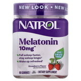 Natrol, Мелатонин, со вкусом клубники, 5 мг, 90 жевательных таблеток (NTL-07331), фото