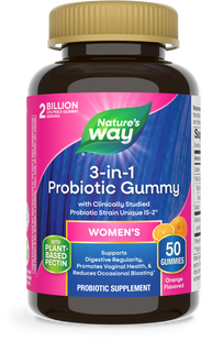 Nature's Way, Women's Probiotic, Пробіотики для жінок, смак апельсина, 50 жувальних цукерок (NWY-14719), фото