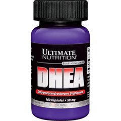 Ultimate Nutrition, DHEA 50 mg - 100 капс (104700), фото