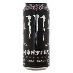 Monster Energy, Ultra 500 мл - black 11/2021 (816365), фото