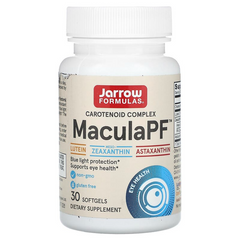Формула для здоровья глаз, Macula Protective Factors, Jarrow Formulas, 30 капсул (JRW-29074), фото