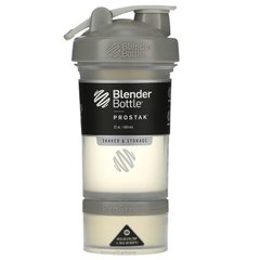 BlenderBottle, Шейкер ProStak з кулькою, сірий, 650 мл (811297), фото
