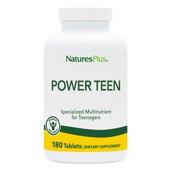 Nature's Plus, Source of Life, Power Teen, живильна добавка для підлітків, 180 таблеток (NAP-29992), фото