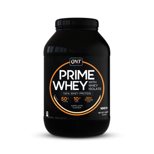 QNT, Протеїн Prime Whey, кава з молоком, 908 г (QNT-40077), фото