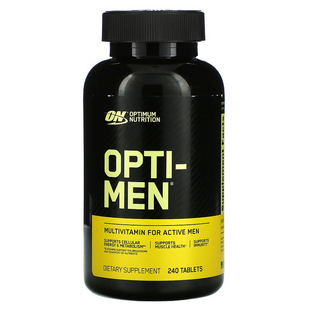 Вітамінний комплекс для чоловіків (Opti-Men), Optimum Nutrition, 240 таблеток (OPN-05249), фото