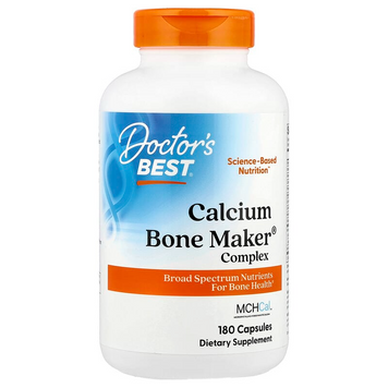 Комплекс для костей Doctor's Best Calcium Bone Maker &ndash; 180 капсул, фото